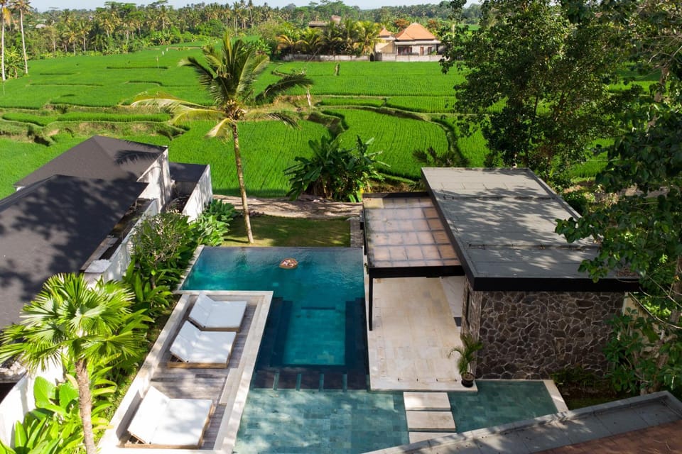 Property building, Day, Natural landscape, Pool view, Swimming pool