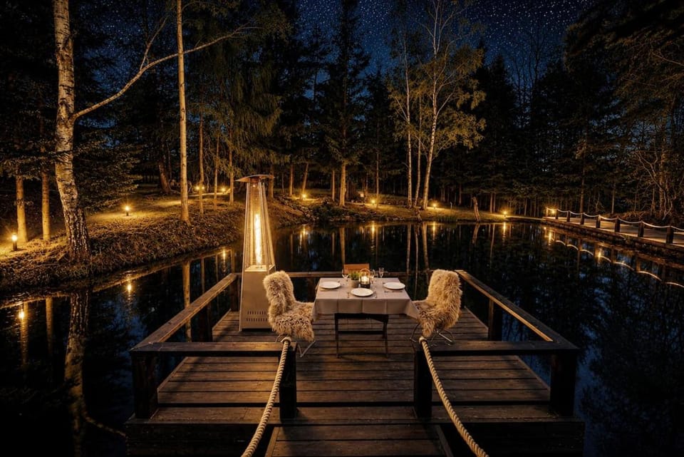 Natural landscape, Balcony/Terrace, Lake view
