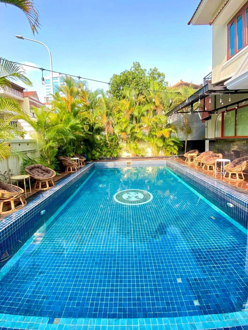 Studio in quite villa with Pool Apartment in Phnom Penh Province