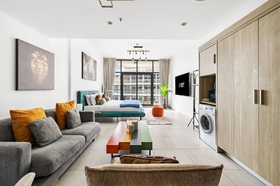 Modern JVC Studio with Pool and Gym Apartment in Dubai