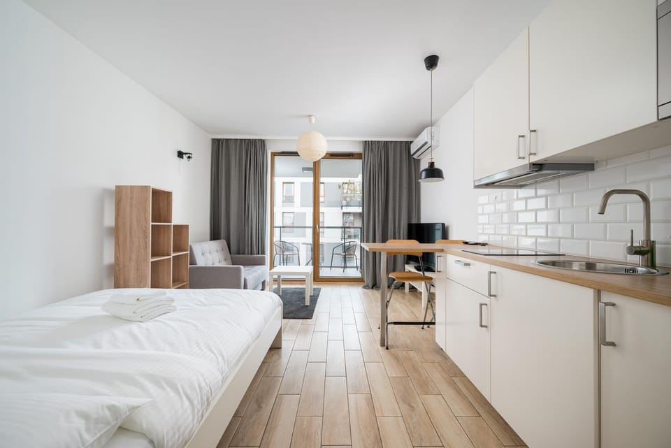 Bed, Kitchen or kitchenette, Photo of the whole room, Bedroom, wardrobe