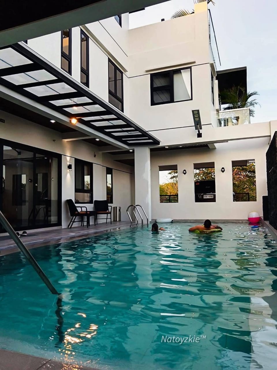 Property building, Pool view, Swimming pool