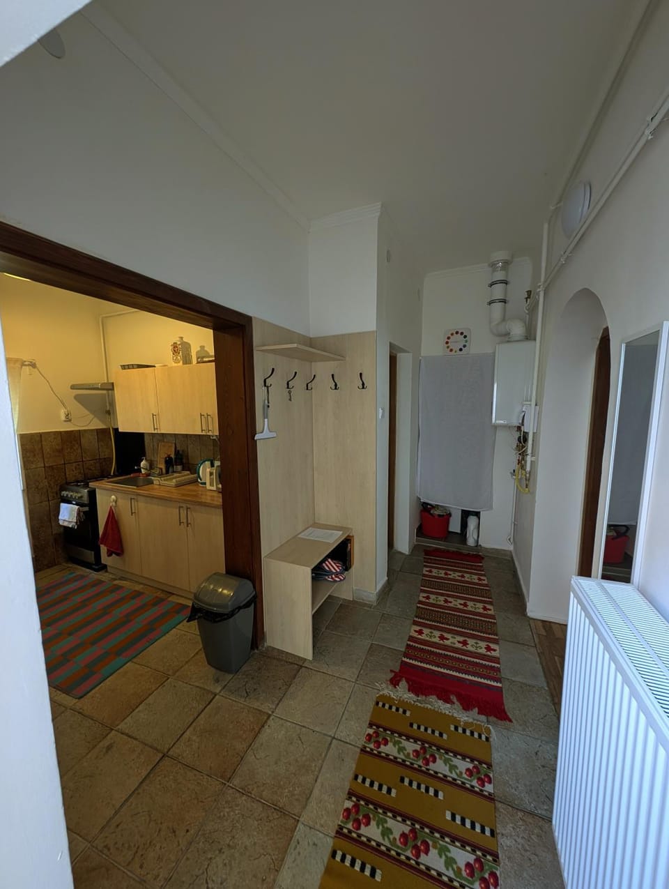 Kitchen or kitchenette, River view