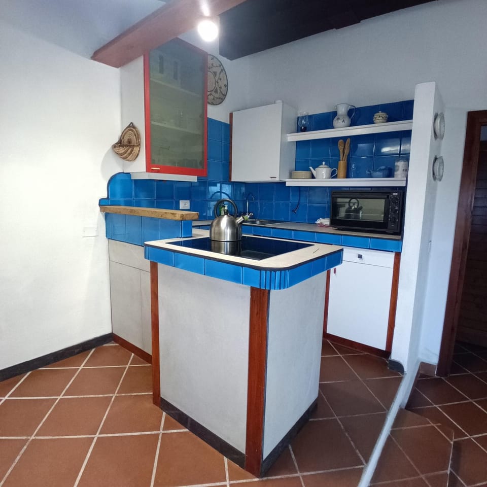 Kitchen or kitchenette, oven, stove