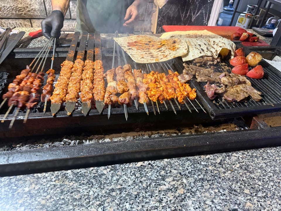 BBQ facilities, Food and drinks