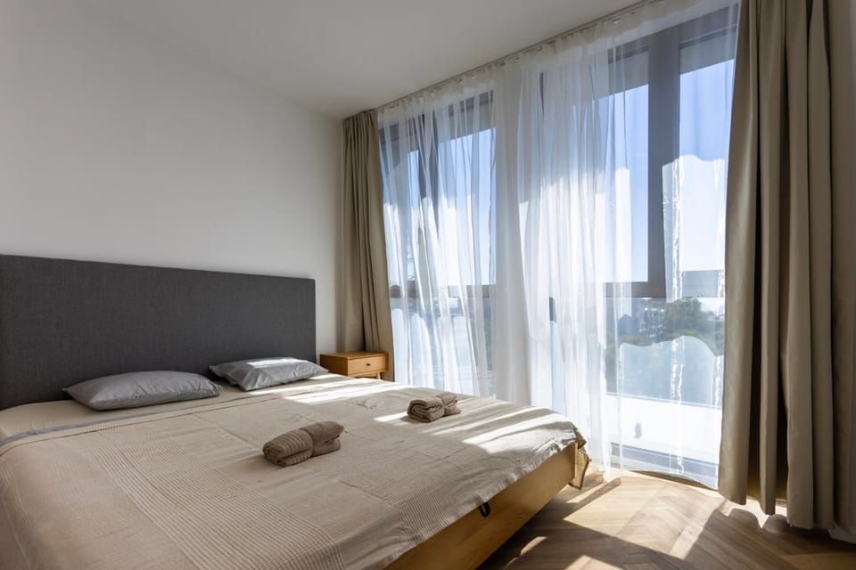 Bed, View (from property/room), Bedroom, heating, internet, towels, air conditioner