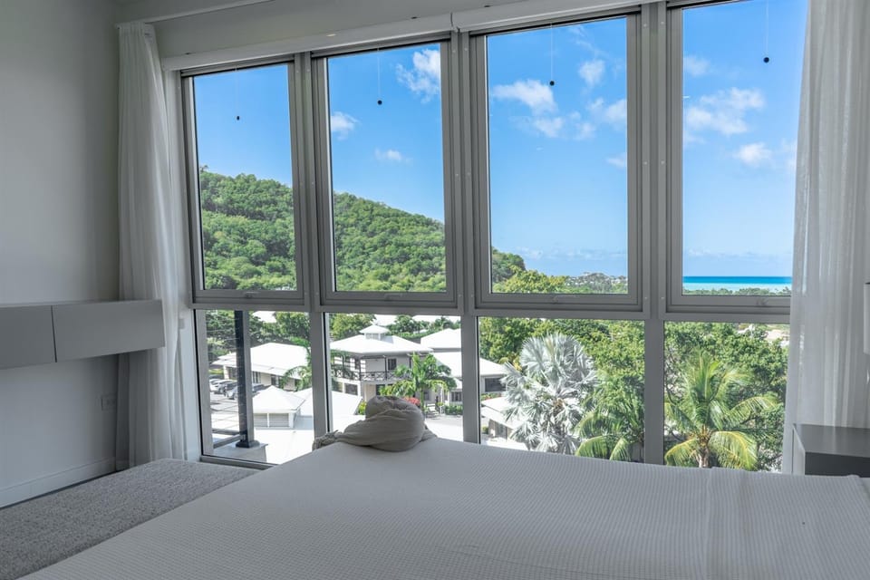 Panoramic Ocean View Escape in Sugar Ridge Apartment in Saint Mary, Antigua and Barbuda