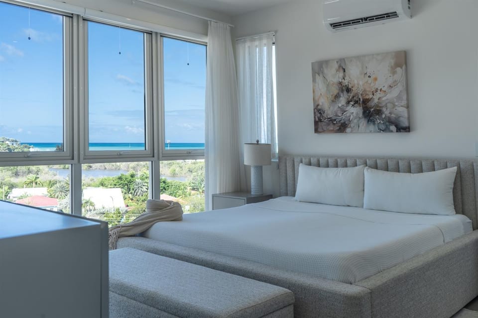 Panoramic Ocean View Escape in Sugar Ridge Apartment in Saint Mary, Antigua and Barbuda