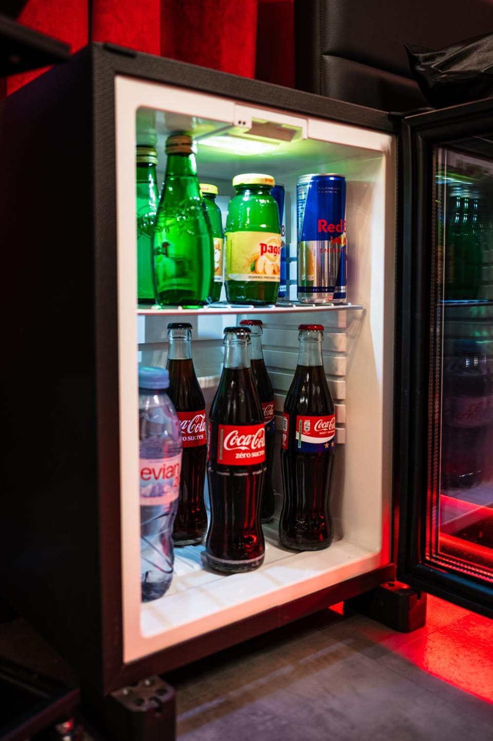 Drinks, minibar