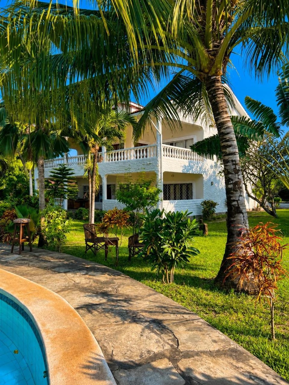 Property building, Garden view