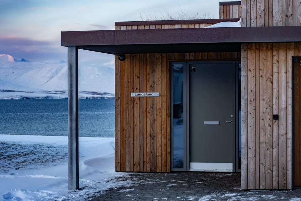 Property building, Winter, Sea view