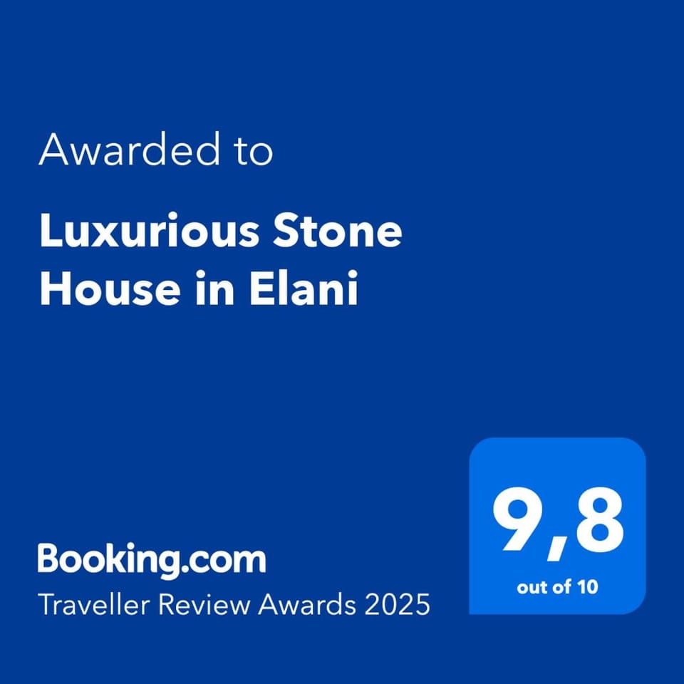 Luxurious Stone House in Elani Villa in Halkidiki