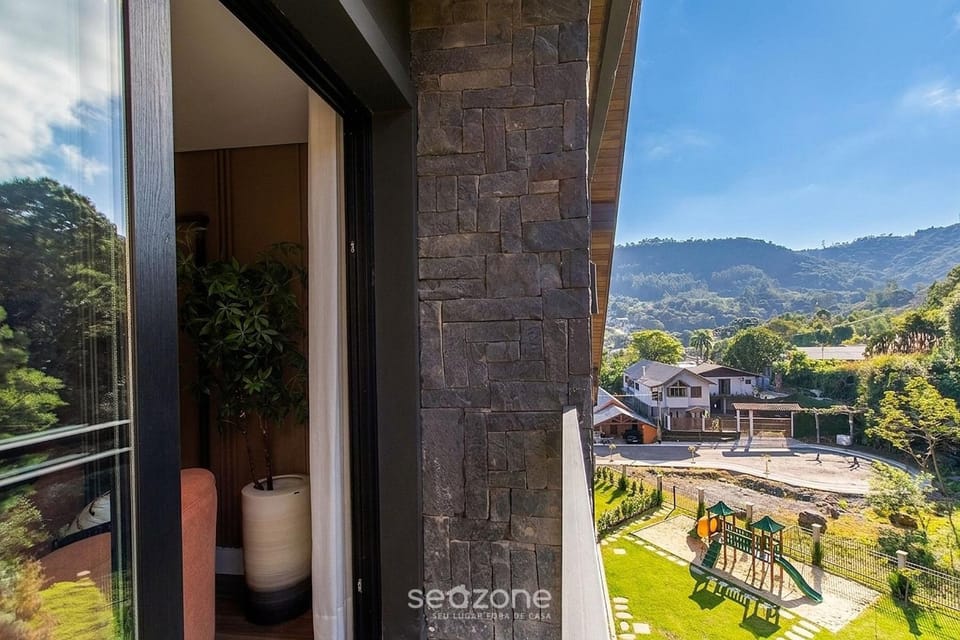 Children play ground, View (from property/room), Balcony/Terrace, Mountain view