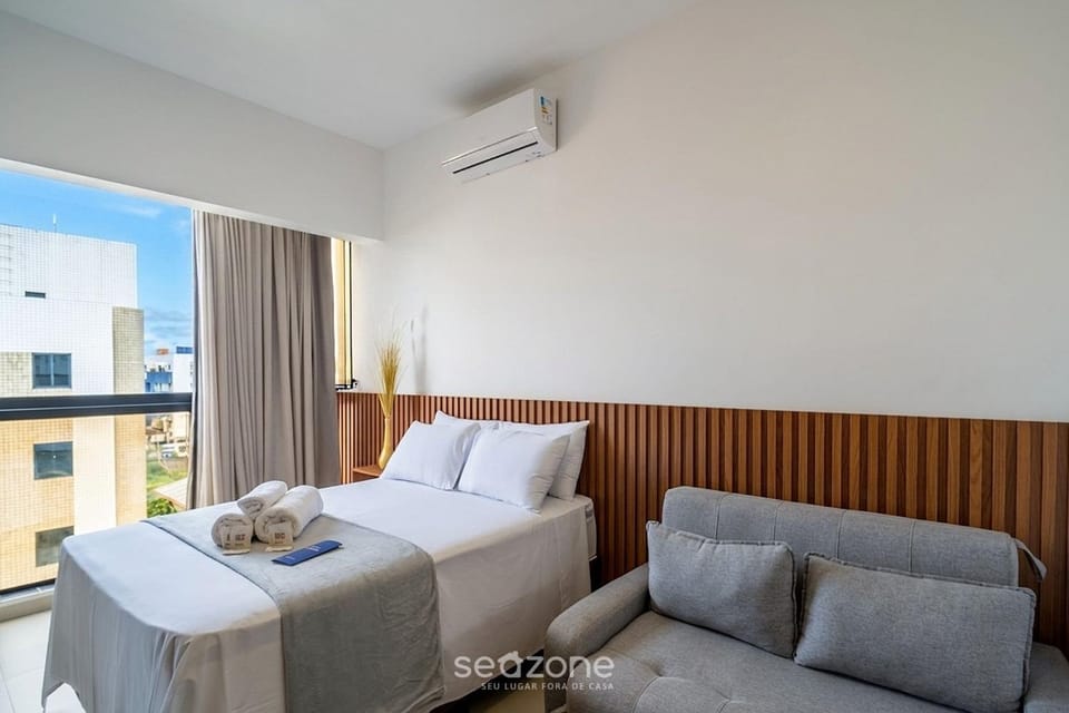 Bed, View (from property/room), Seating area