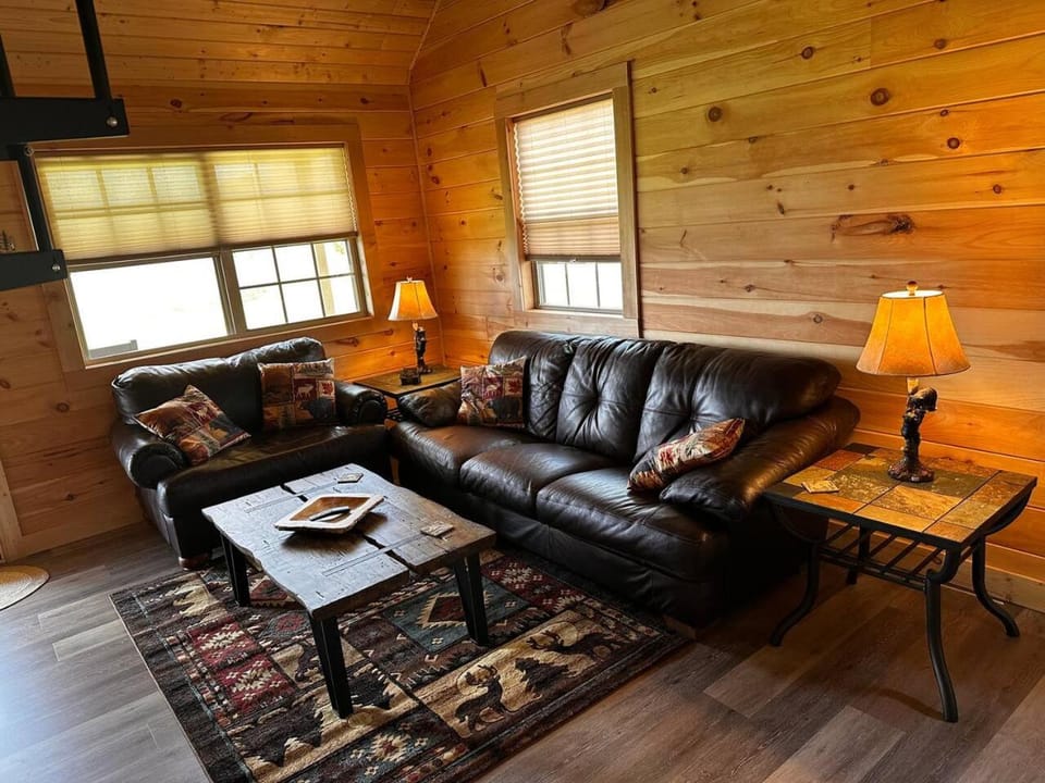 Sunset Bliss, cozy 1 bedroom, 1 loft cabin (NEW) Cabin in Johnson City