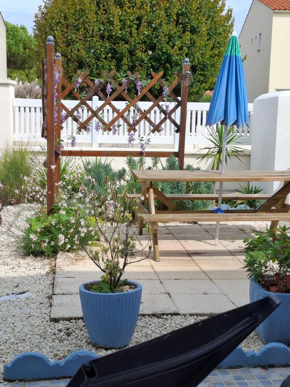 Patio, Garden view