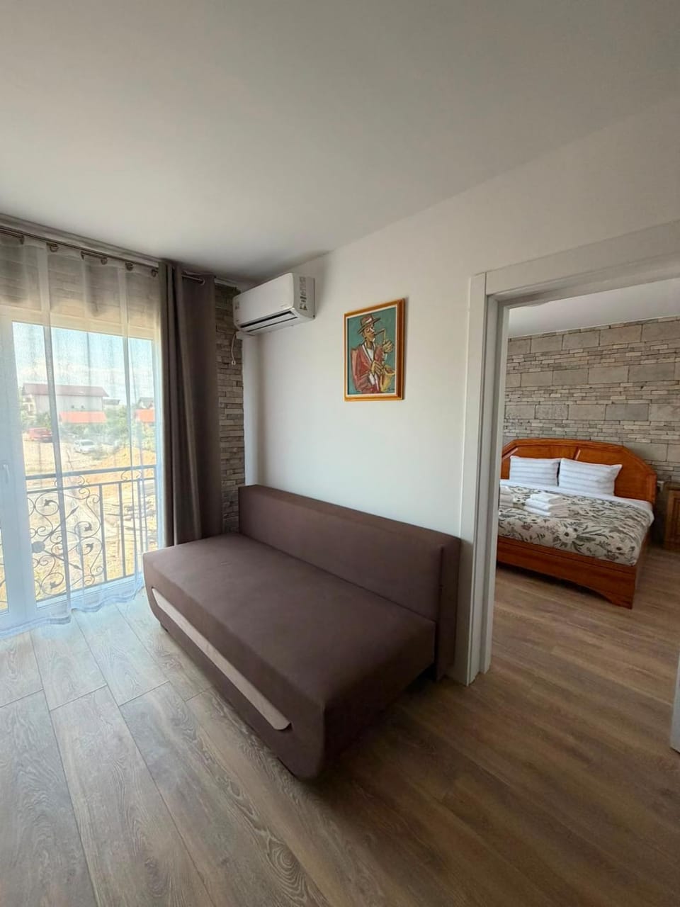 Casa Sabo Sannicoara Cluj Airport Area 2 room beige apartment Apartment in Cluj County