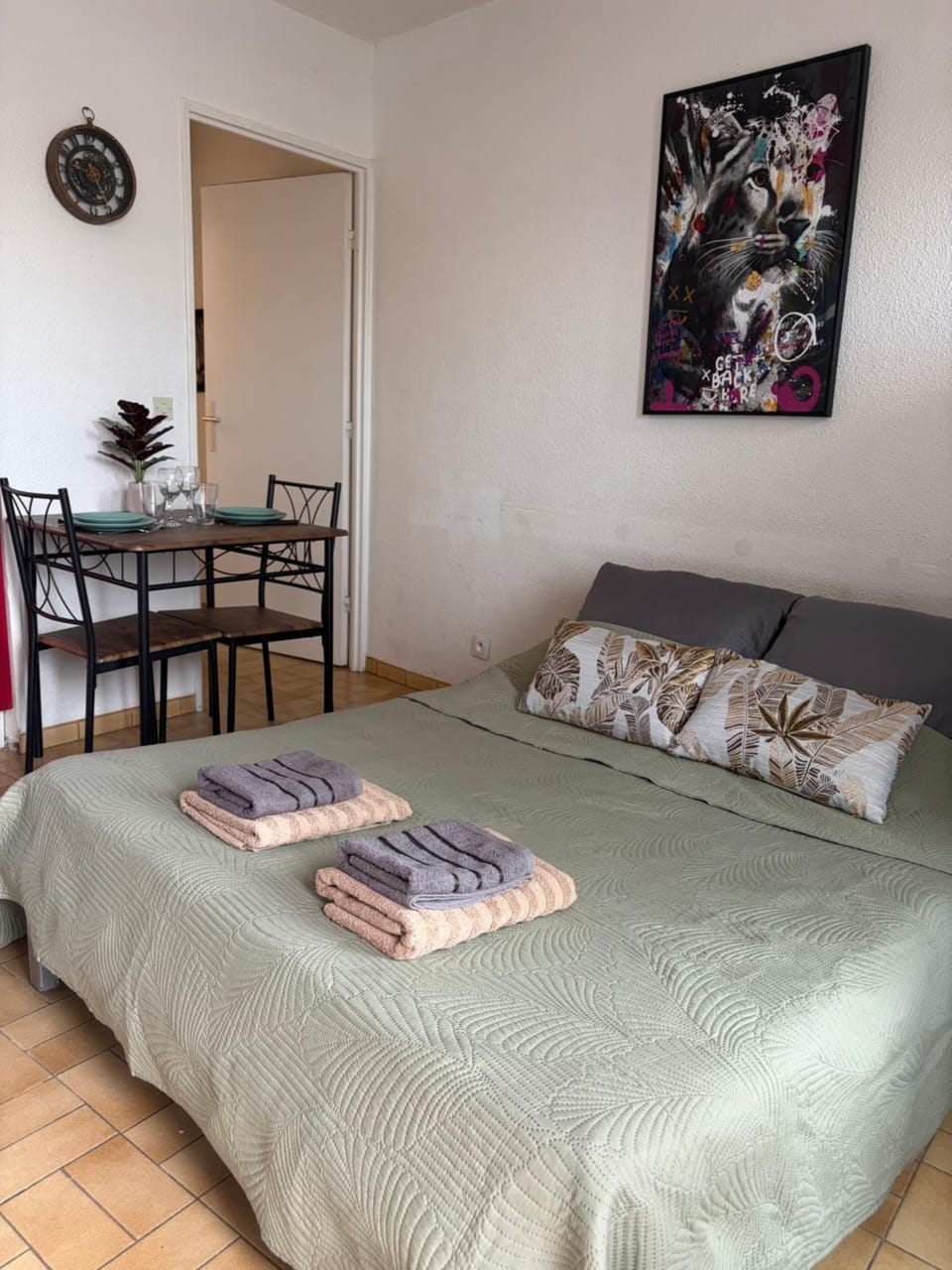 Cozy studio with a sunny balcony, close to the beach Apartment in La Grande-Motte