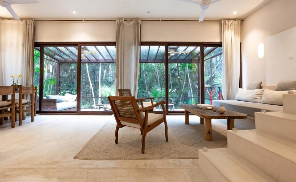 Soulful 3 Bedroom Home Steps from the Beach Apartment in Akumal