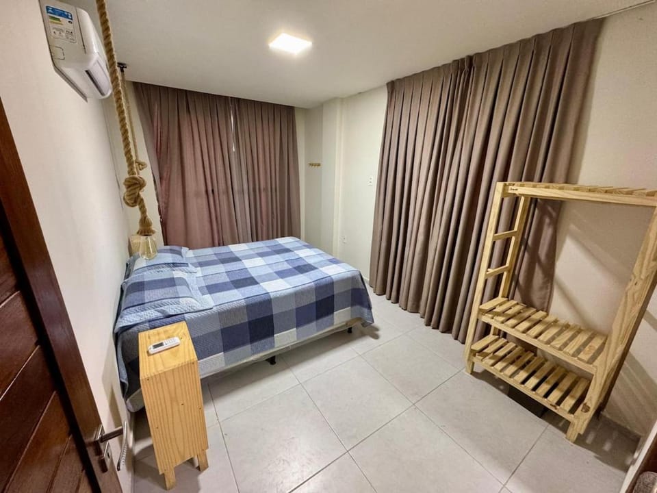 Bed, Bedroom, air conditioner