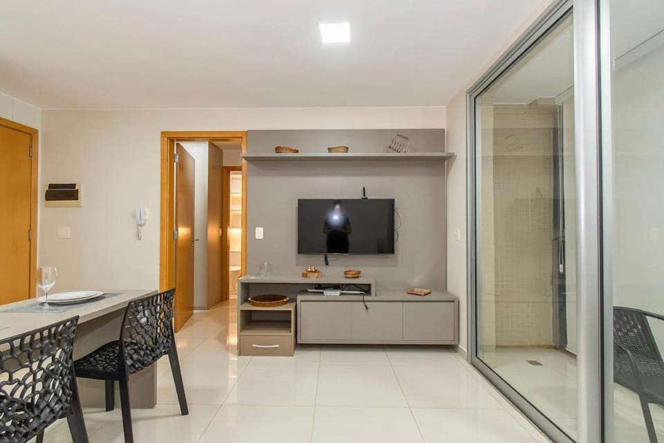 Df plaza - cozy, suite, washing machine, 2 TVs Apartment in State of Goiás