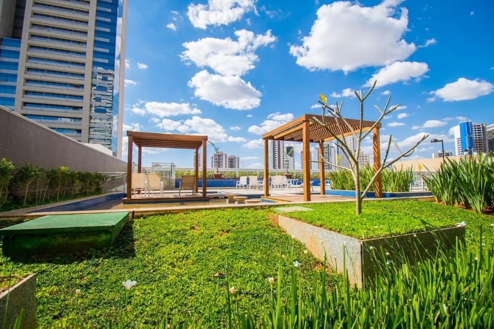 Df plaza - cozy, suite, washing machine, 2 TVs Apartment in State of Goiás