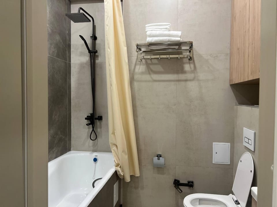 Shower, Toilet, Bathroom, Bath, towels