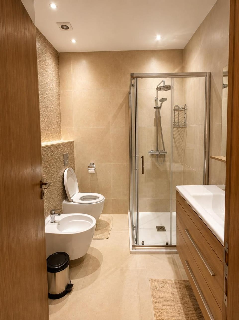 Most Luxury 2 bedrooms stunning Sea View Apartment Olympic Pool 1 min from beach Les Jardins Blues Apartment in Tangier-Tétouan-Al Hoceima