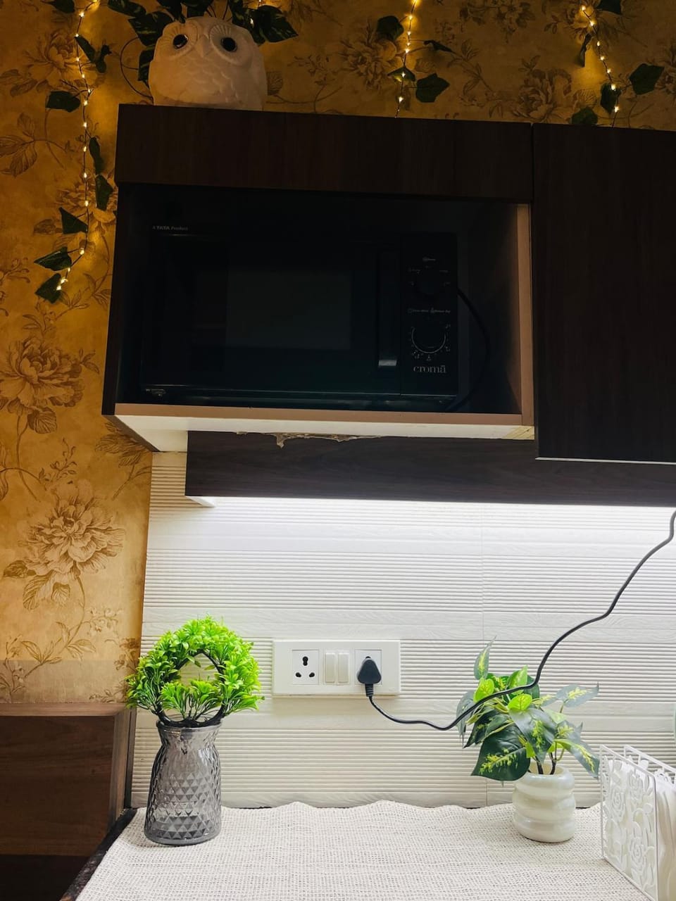 Luna Studio Cozy Boho Retreat with Canopy Bed Apartment in Uttar Pradesh