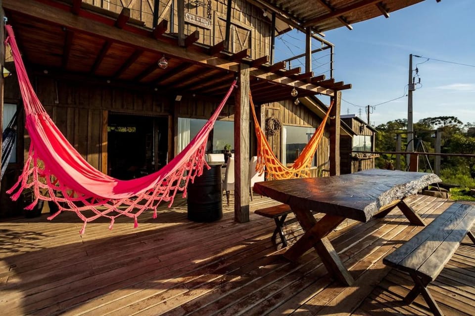 Barn Entire House 4 to 11 people Peace and Nature House in State of Paraná