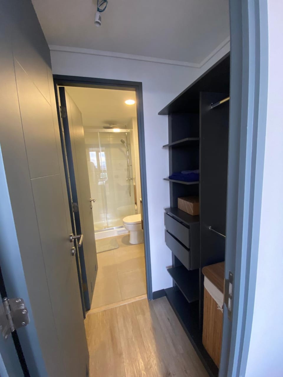 Bathroom, wardrobe