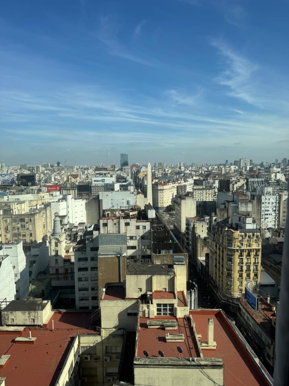 Hermoso Departamento sobre Avenida corrientes con vista al Obelisco Apartment in Buenos Aires