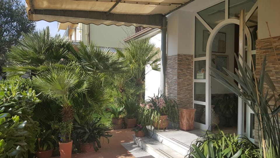 Facade/entrance, Garden