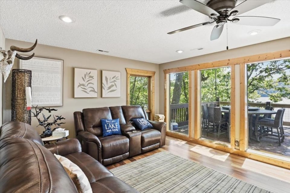 Living room, Seating area, River view