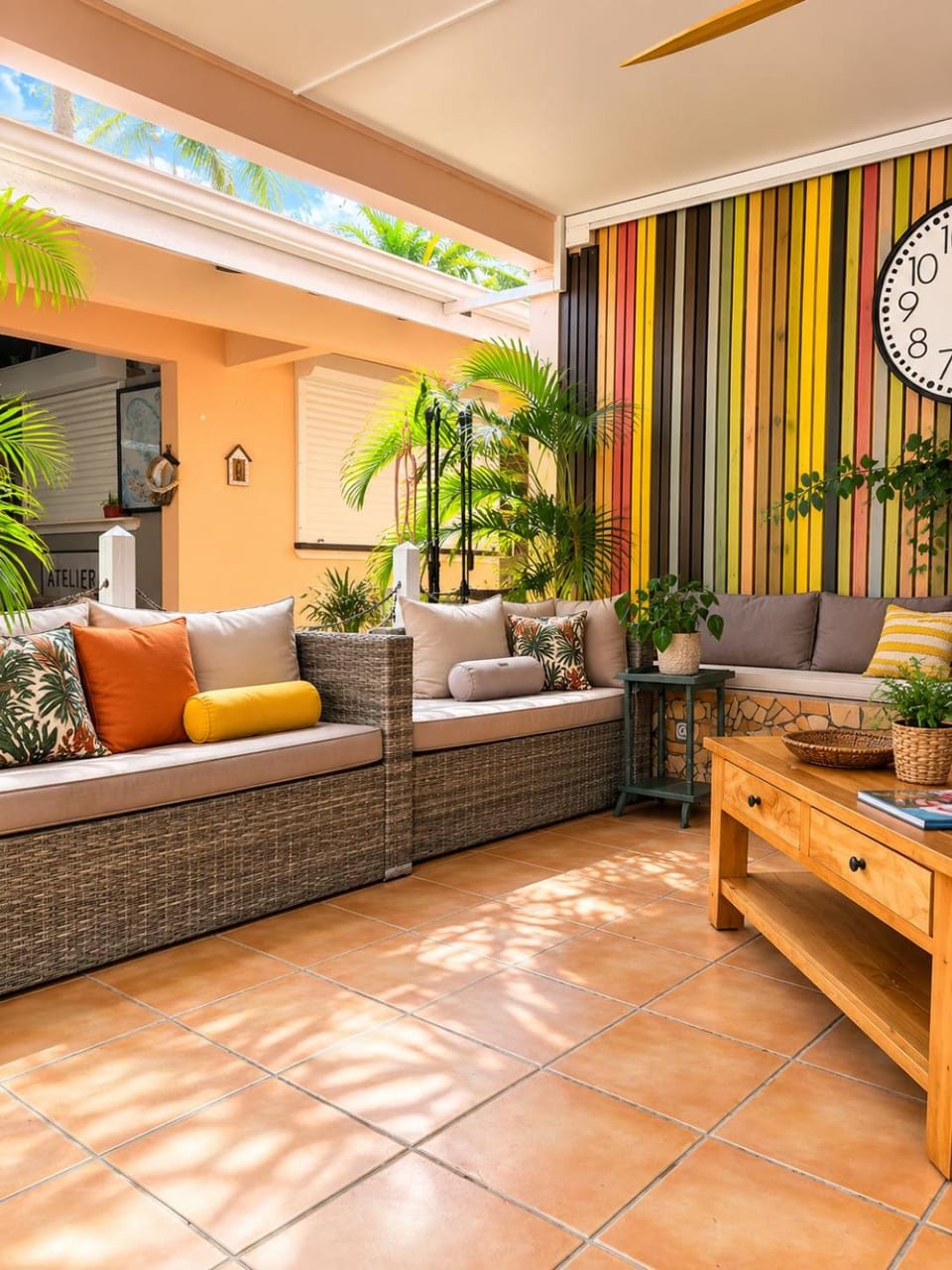Communal lounge/ TV room, Garden, Garden view