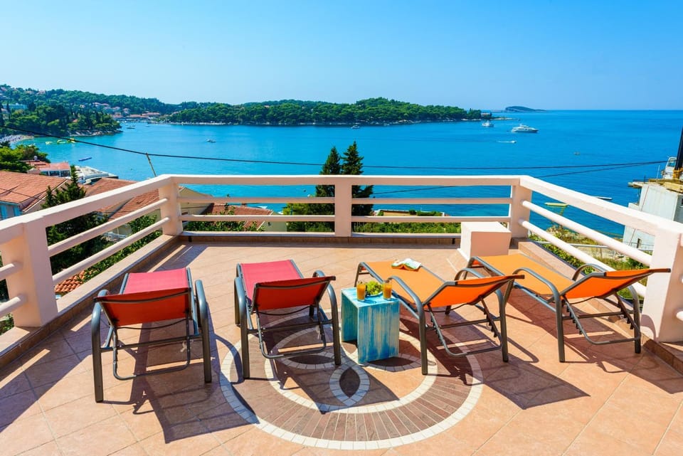 Balcony/Terrace, Seating area, Sea view