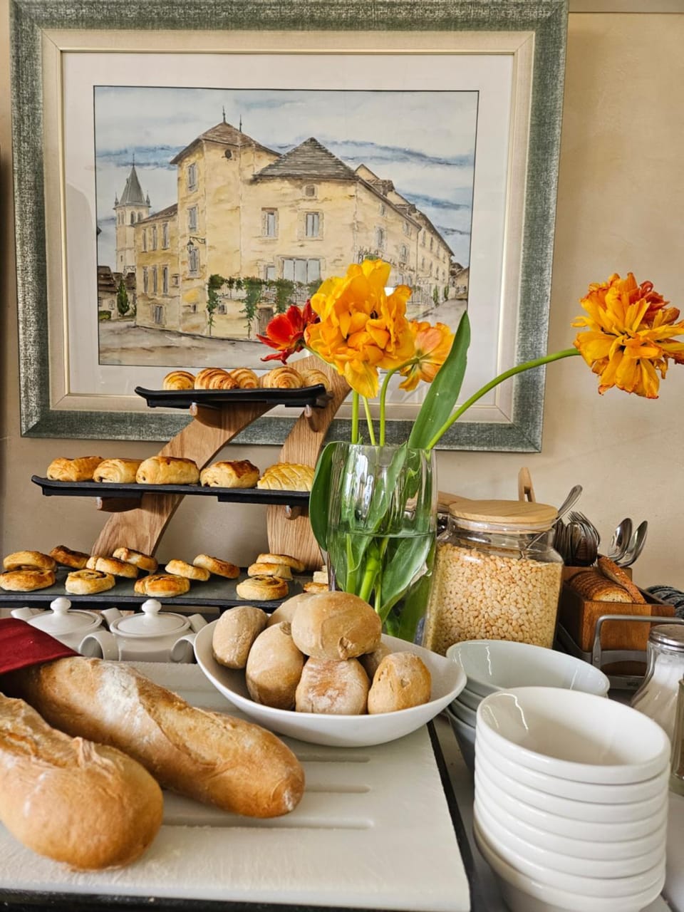 Buffet breakfast