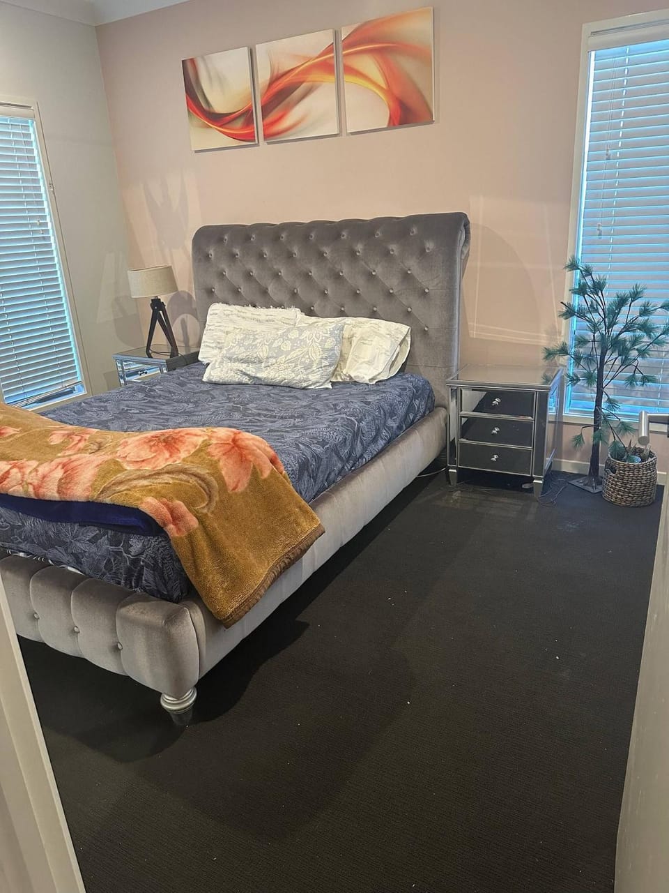 Bed, Bedroom