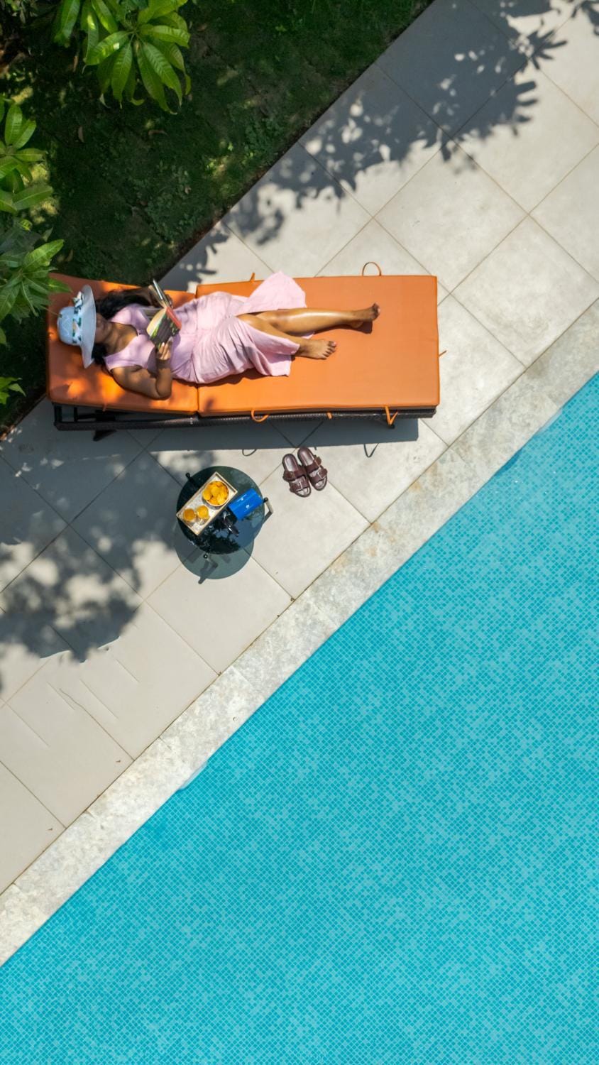 People, sunbed