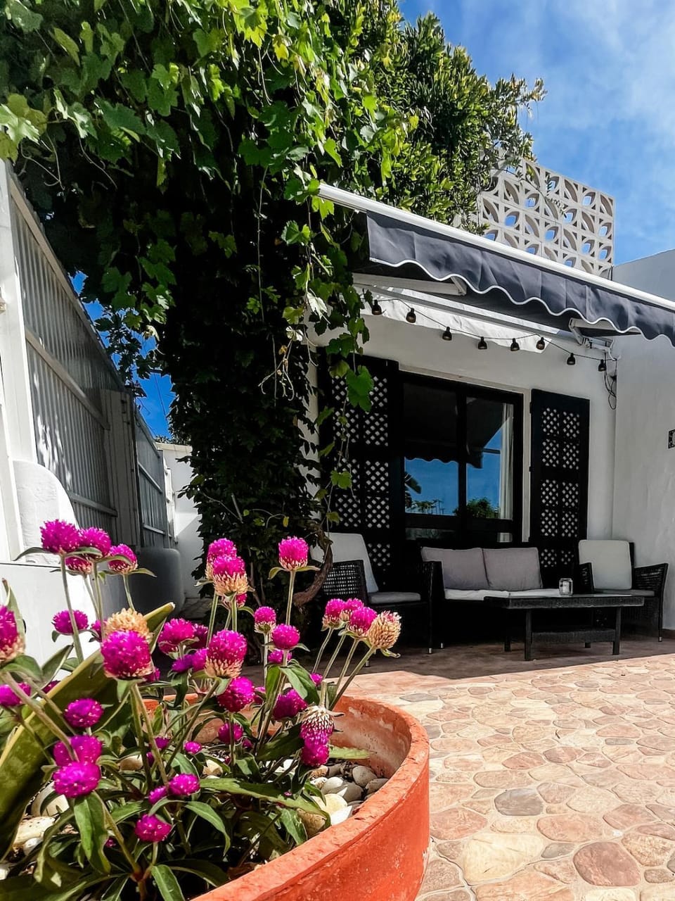 Property building, Patio