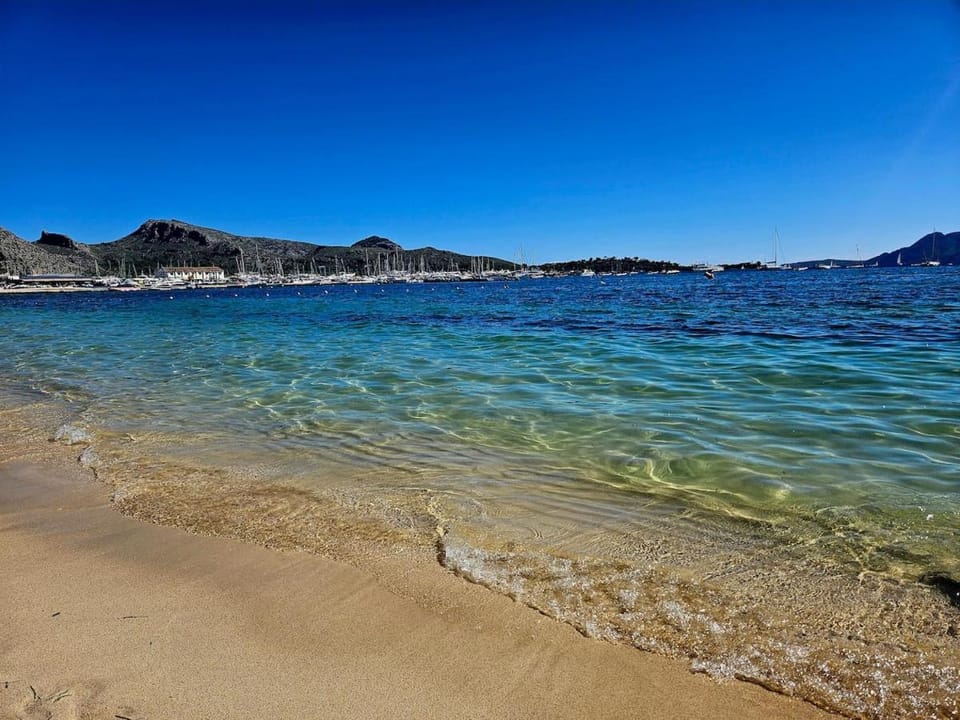 Stylish fishermans house on the beach ground floor Apartment in Port de Pollensa