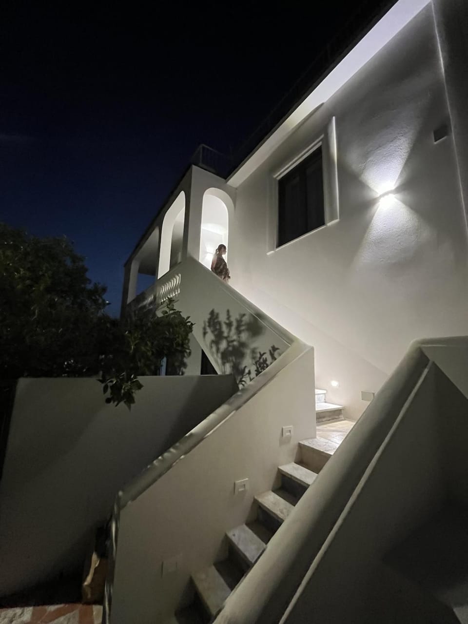 Property building, Night, View (from property/room), Balcony/Terrace