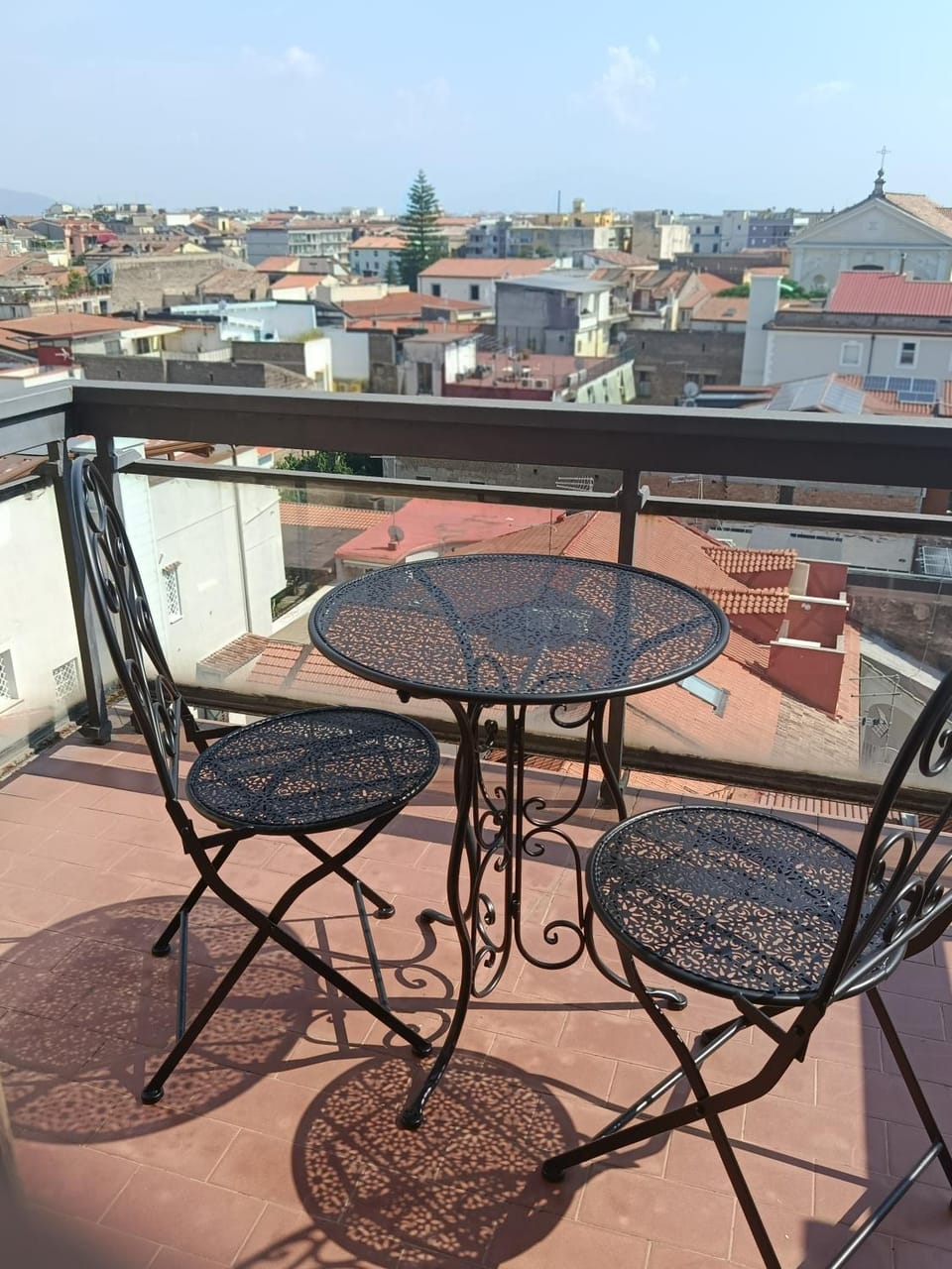 View (from property/room), Balcony/Terrace, City view