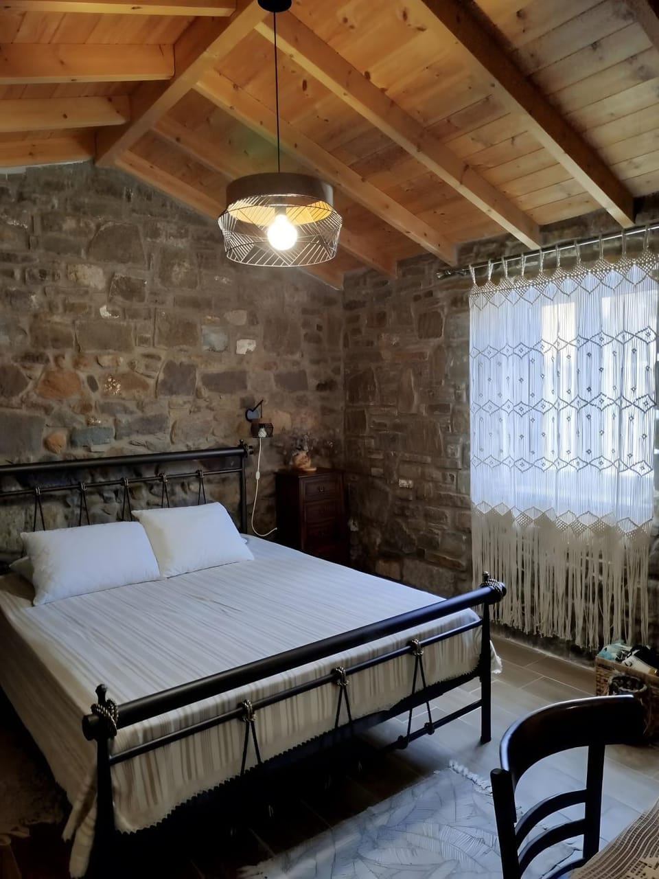 Property building, Living room, Bedroom
