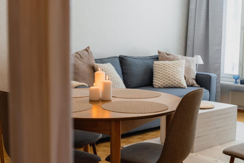 Living room, Seating area, Dining area