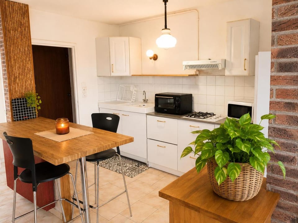 Kitchen or kitchenette, Dining area, oven, stove
