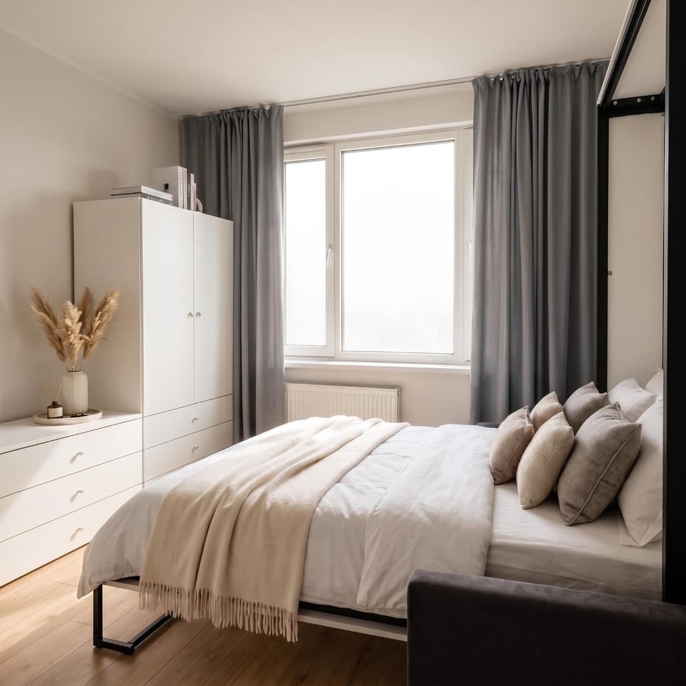 Bright Studio - Metro Pole Mokotowskie Apartment in Warsaw