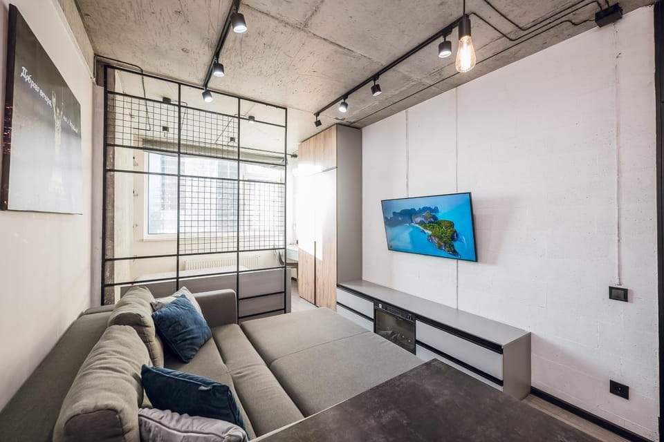 TV and multimedia, Living room, fireplace