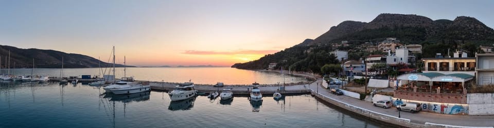 Sea view, Sunset