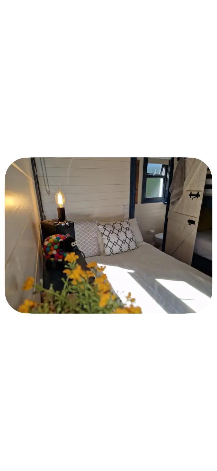 The Shepherds Hut at Foxglove Lodge Farm Stay in County Waterford